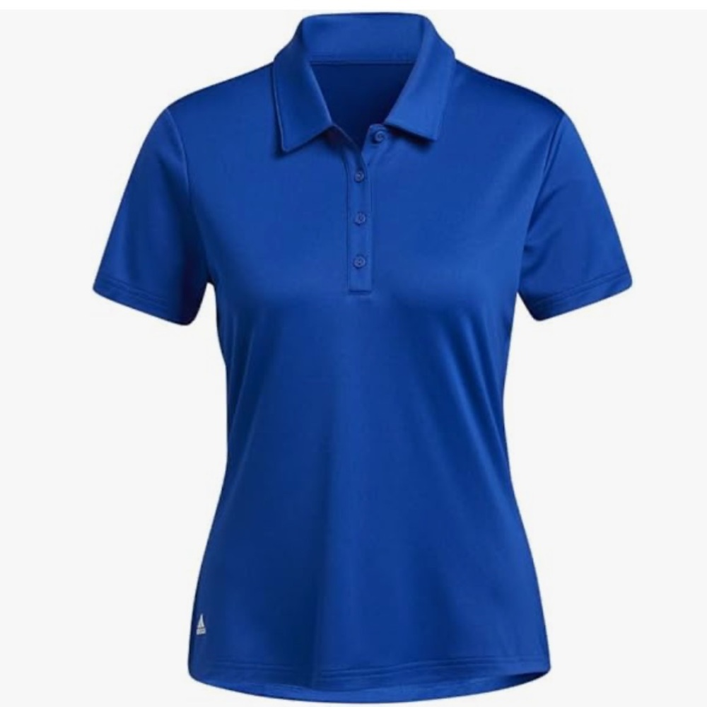 NWT Adidas Women's Blue Polo Shirt